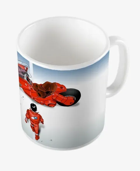 Pixgoodies Akira Kaneda et sa moto mug 325 ml en céramique
