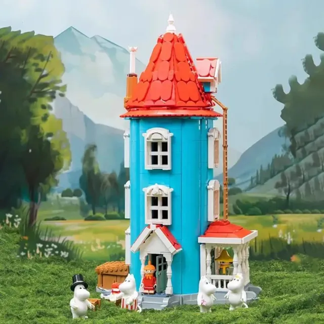 Moomintroll Moominhouse Jeu de construction 1757 pièces