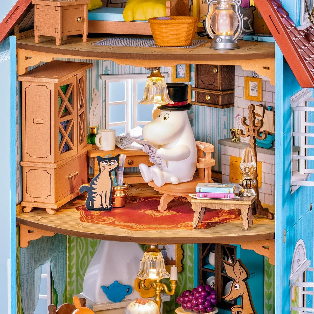 Moomintroll Moominhouse maison de poupée 3D à construire