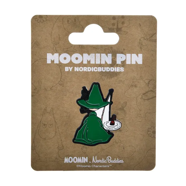 Moomintroll Snufkin pin's badge métal