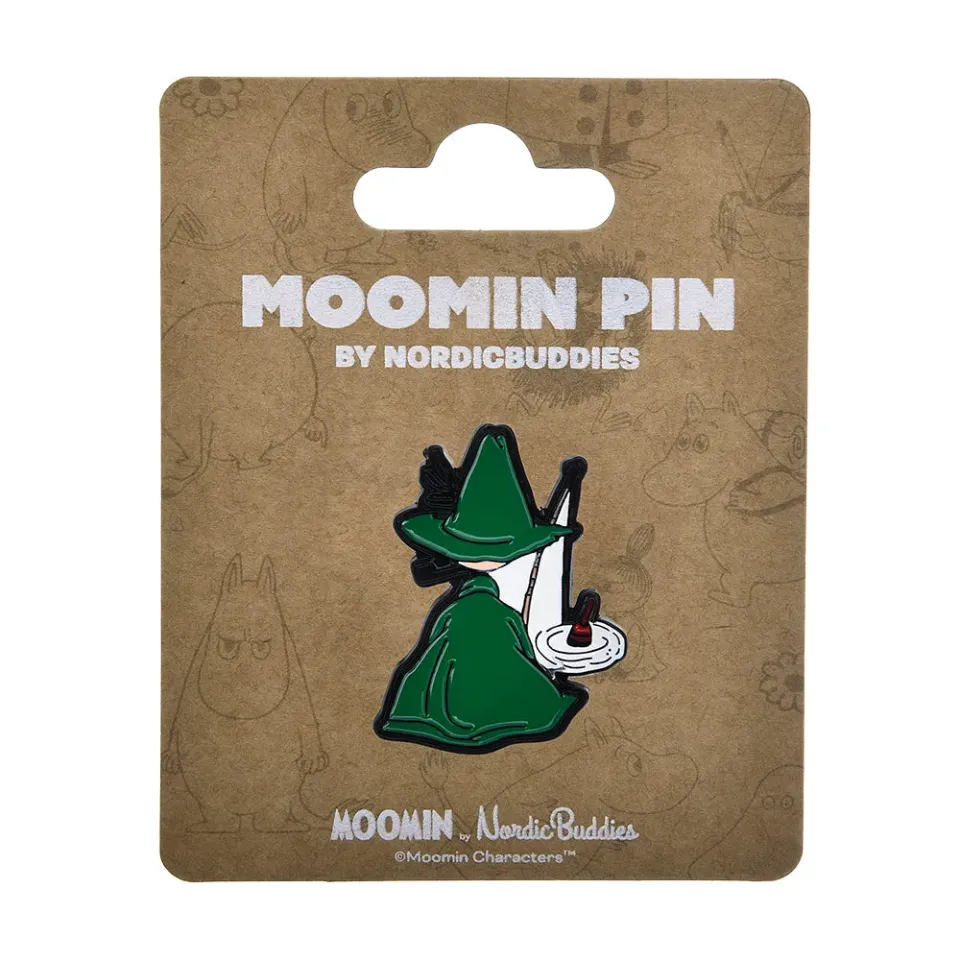 Moomintroll Snufkin pin's badge métal