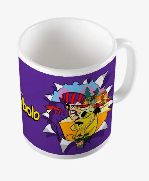 Pixgoodies Satanas et Diabolo Les Fous du volant mug céramique