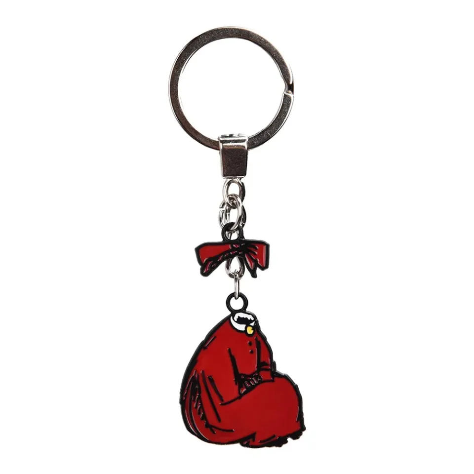 Moomintroll Ninny porte-clés rouge 5 cm