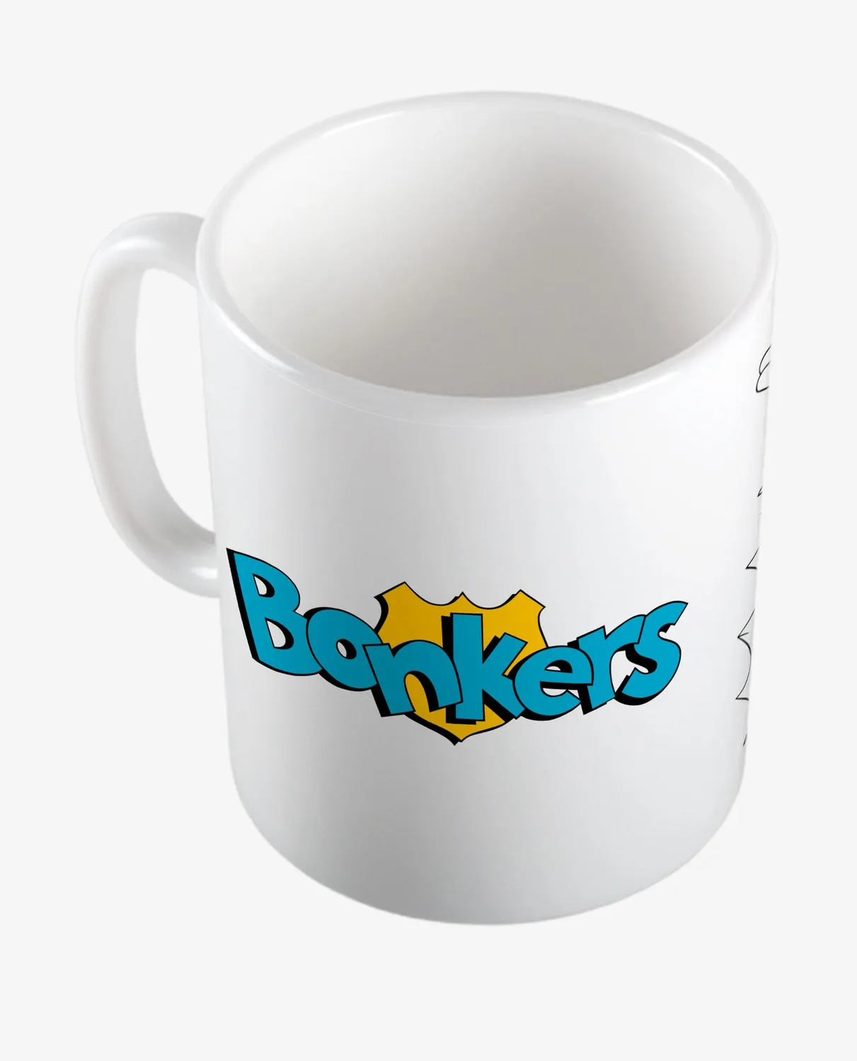 Pixgoodies Bonkers le toon détective mug céramique
