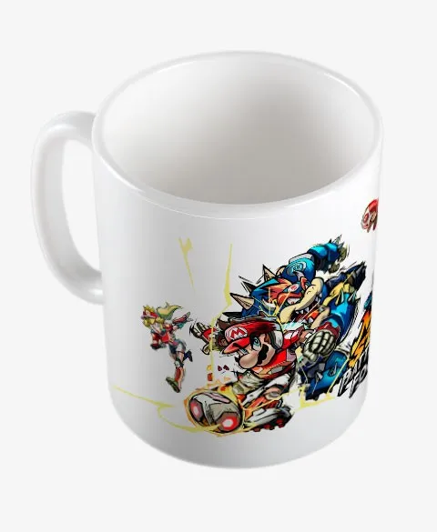 Mario Strikers mug céramique football arcade