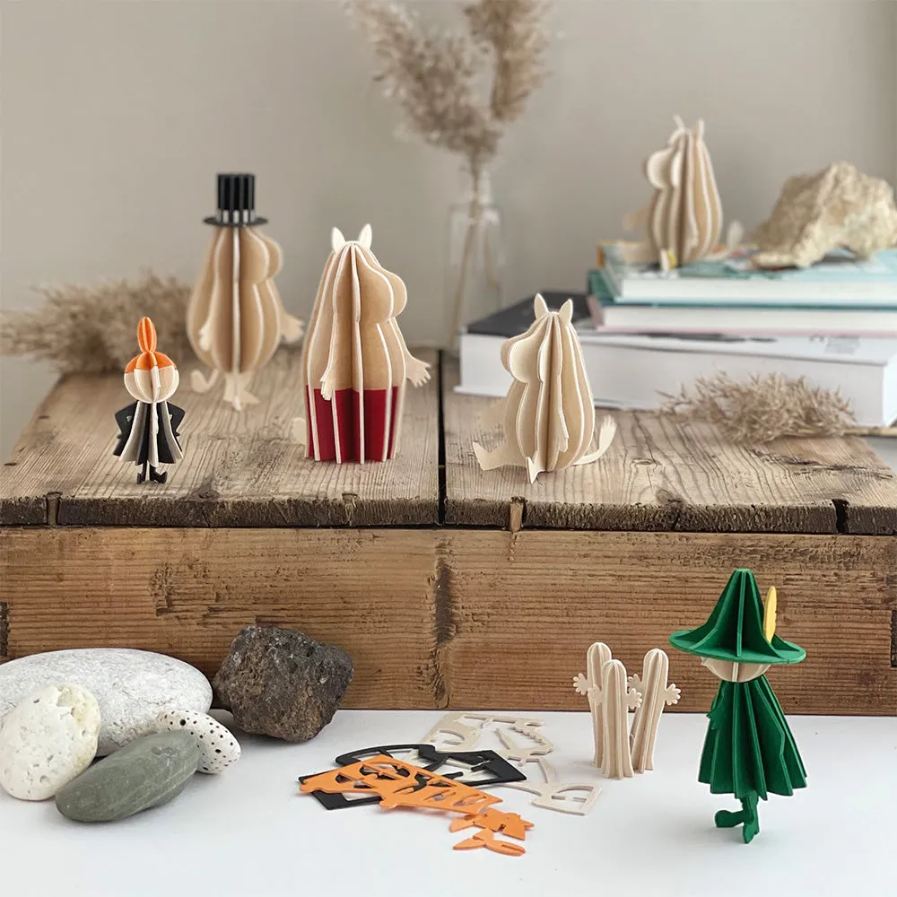 Moomintroll Little My Figurine figurine en bouleau FSC