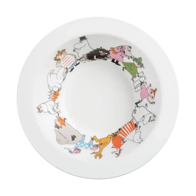 Moomintroll Characters bol 25 cl blanc plastique recyclé