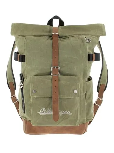 Brisa VW Collection sac à dos roll-top toile cirée 25-30L