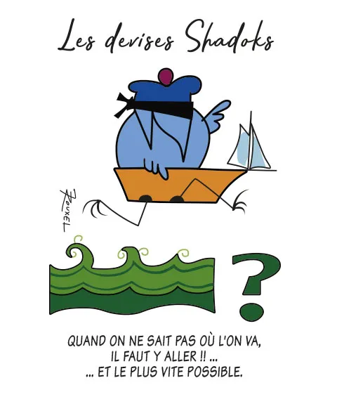 Pixgoodies Les Shadoks t-shirt coton où on va