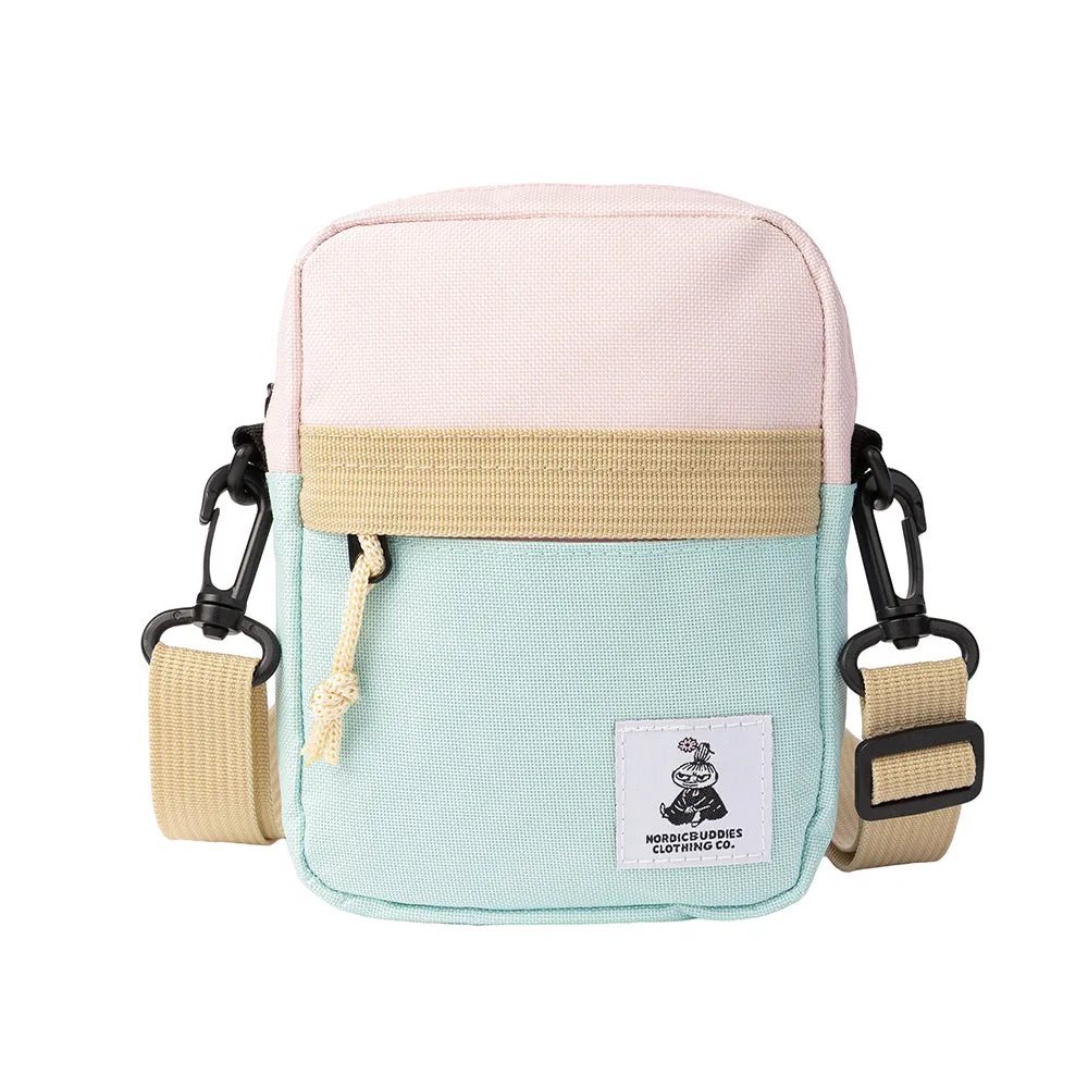Moomintroll Little My sac bandoulière bleu rose