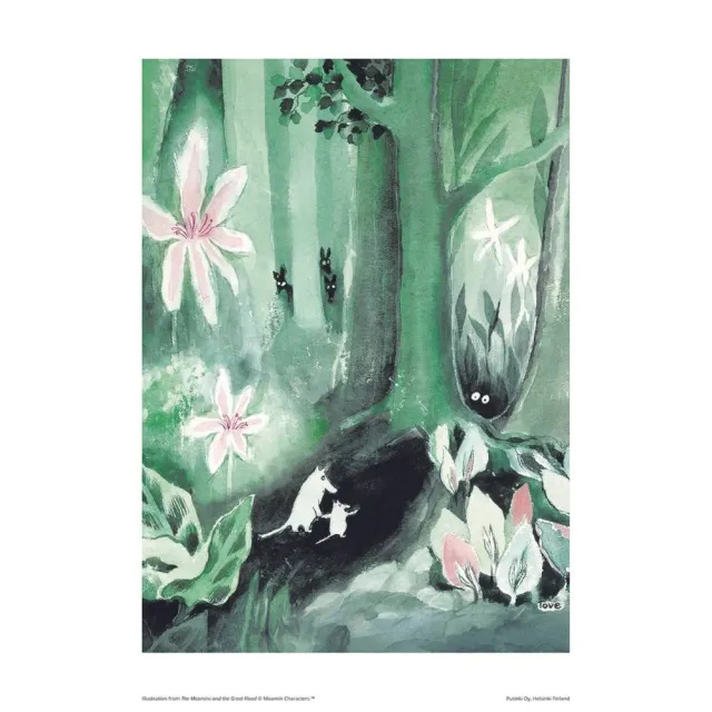 Moomintroll Great Flood affiche 24x30cm