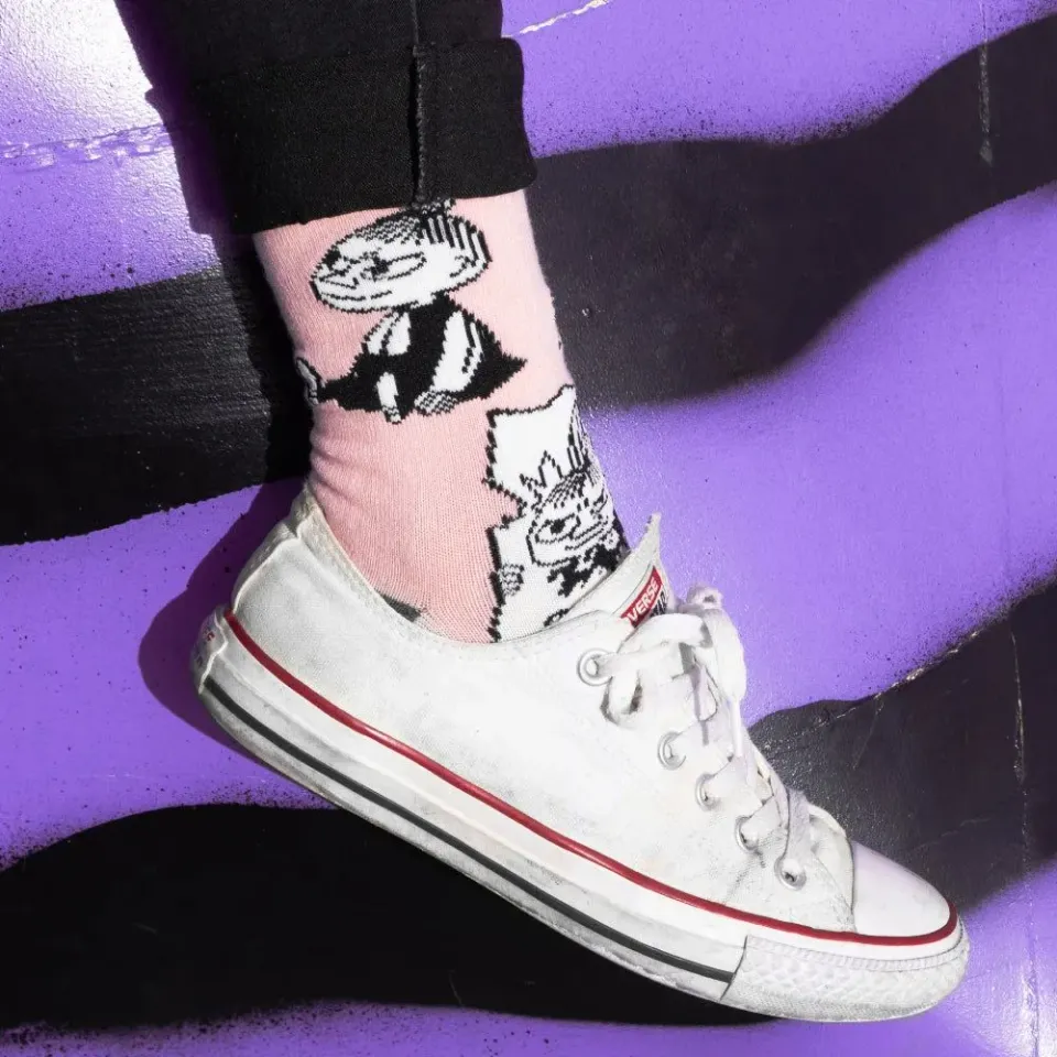 Moomintroll Pranks chaussettes Little My 36-42 roses