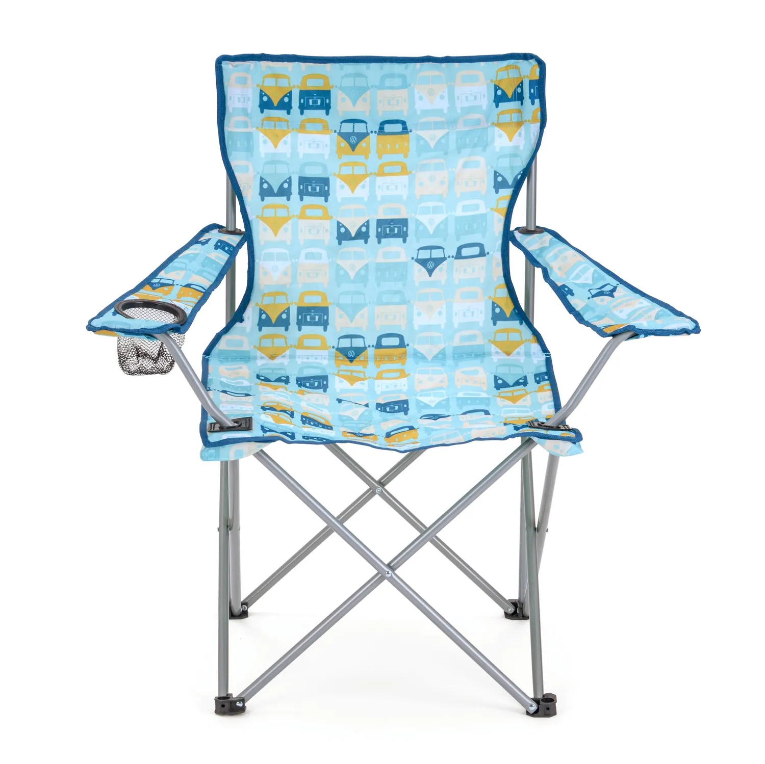 Brisa VW T1 Combi chaise camping pliable bleue