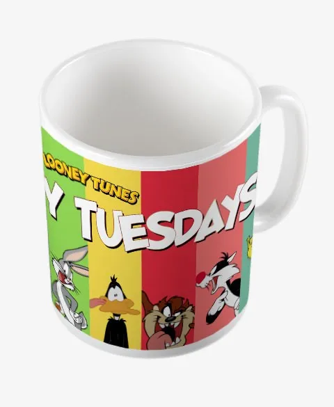 Pixgoodies Looney Tunes Looney Tuesdays mug céramique