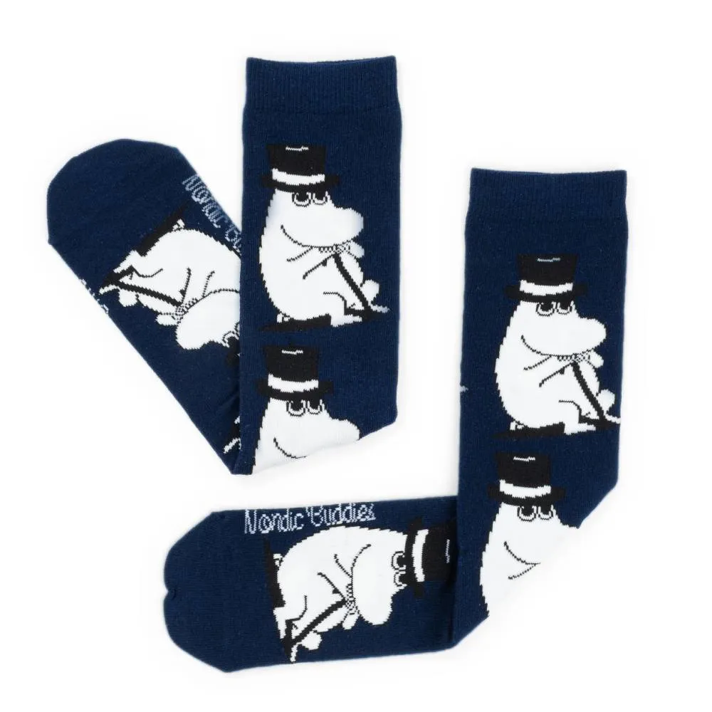 Moomintroll Thinking chaussettes Moominpappa 40-45 coton