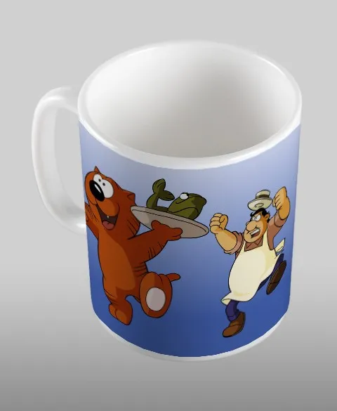 Pixgoodies Les Entrechats Isidore mug céramique