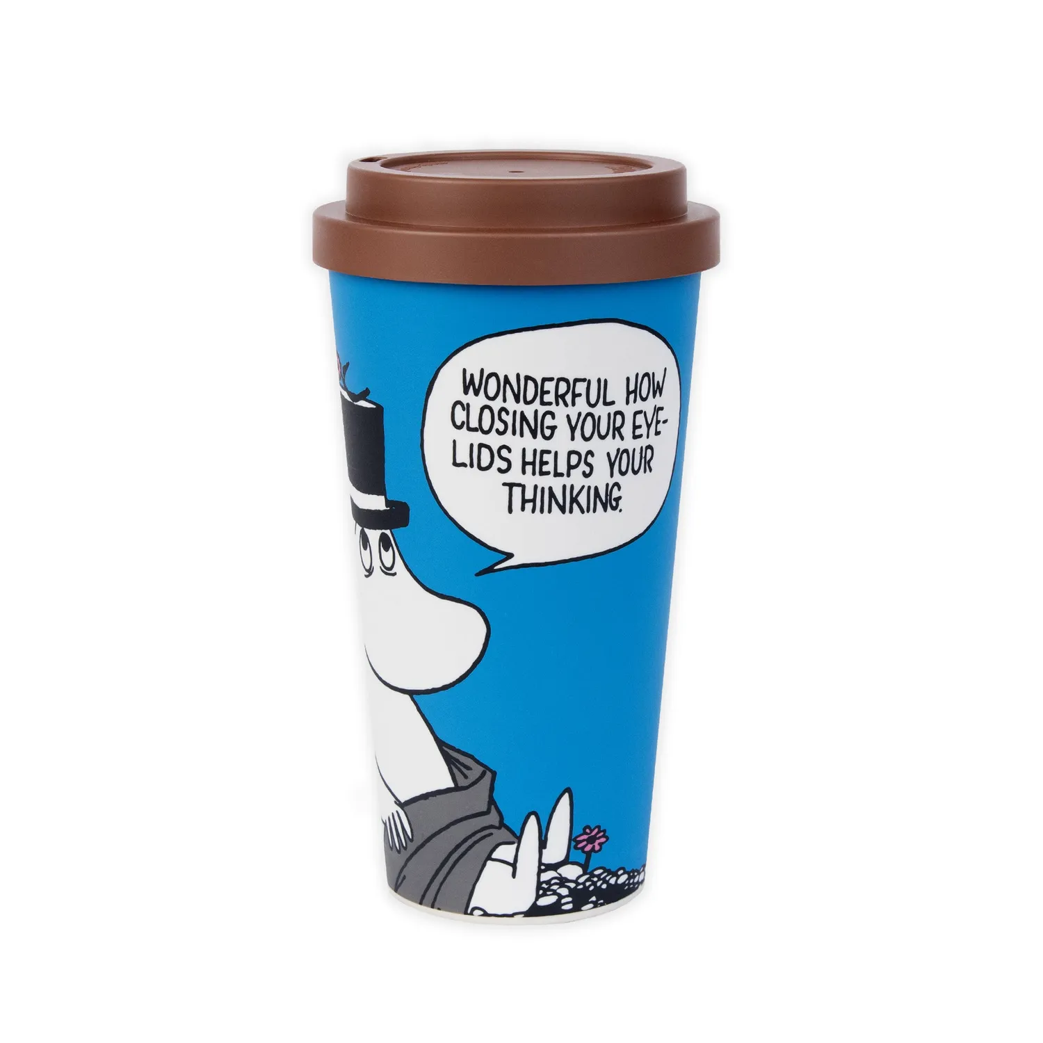 Moomintroll Moominpappa Wondering Mug 450 ml bleu