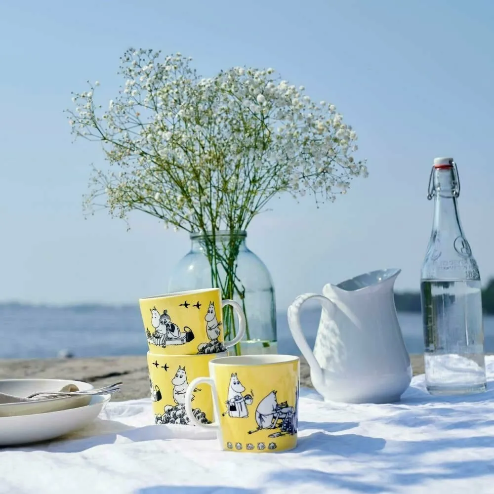 Moomintroll Moomin Yellow 1990 Mug mug jaune 0,4 l