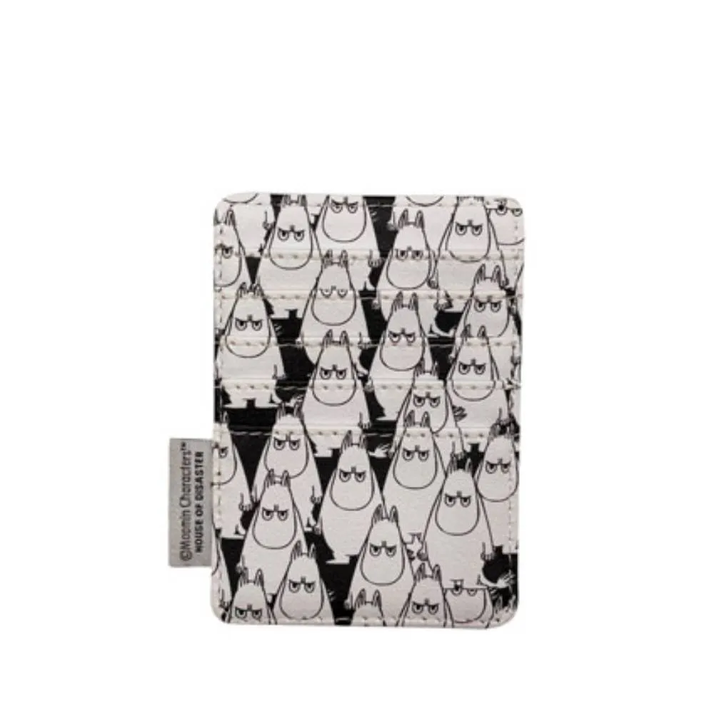 Moomintroll Angry porte-cartes PVC 4 emplacements