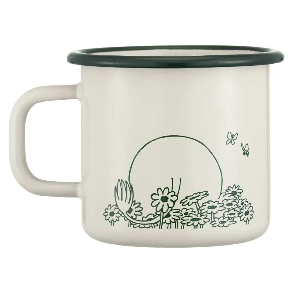 Moomintroll Summer Crush mug émaillé 37 cl vert