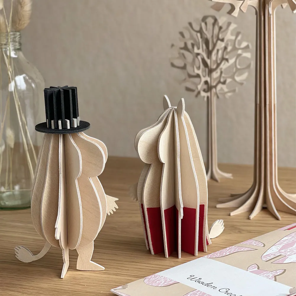 Moomintroll Moominmamma figurine en bois FSC