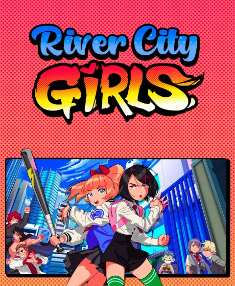 Pixgoodies River City Girls Kyoko et Misako mug