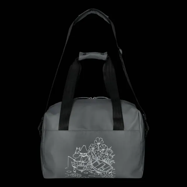 Moomintroll Fishing Sac de voyage gris 20 L réfléchissant