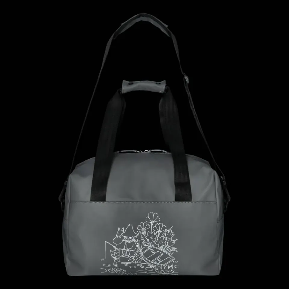 Moomintroll Fishing Sac de voyage gris 20 L réfléchissant
