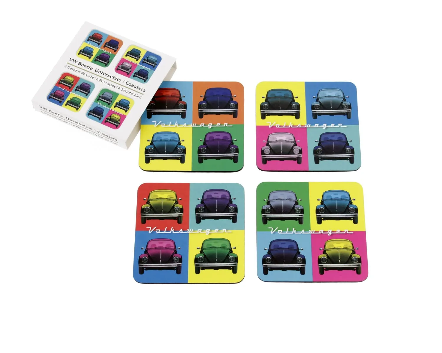 Brisa VW Collection lot 4 sous-verres