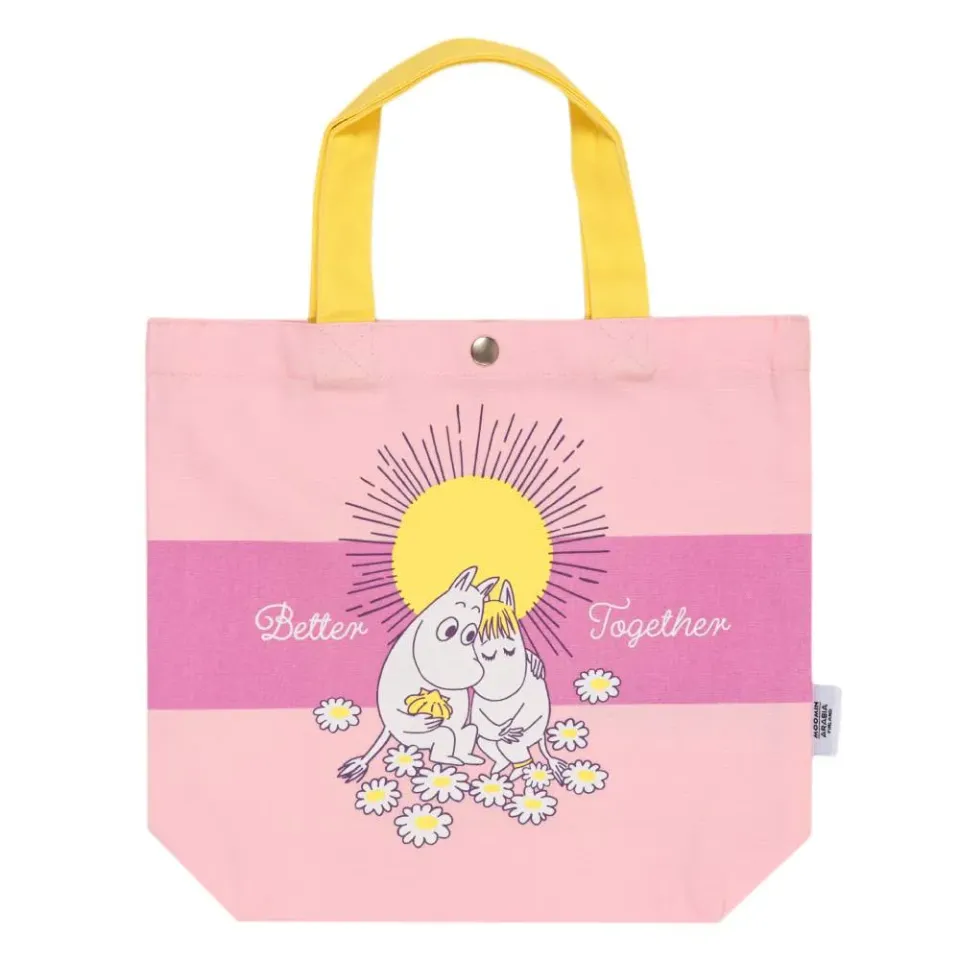 Moomintroll Sweethearts mini tote bag coton