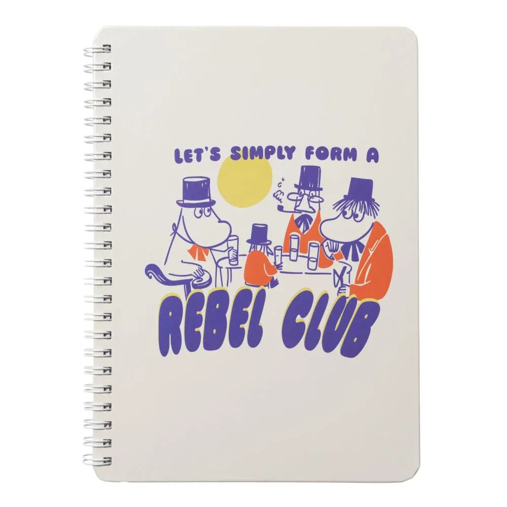 Moomintroll Rebel Club Carnet A5 80 pages lignées