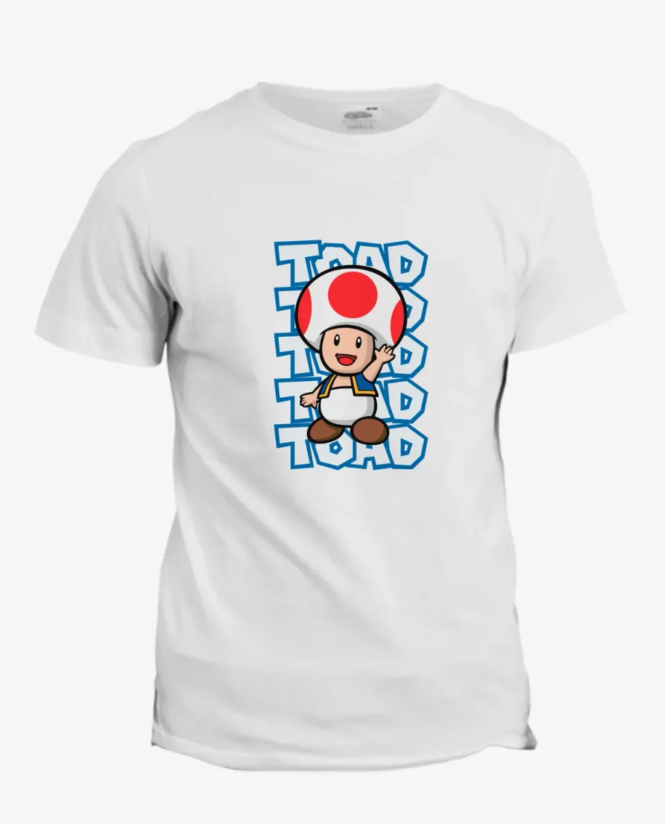 Pixgoodies Mario Toad t-shirt coton