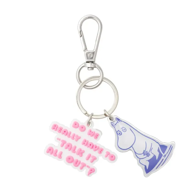 Moomintroll Talk It All Out porte-clés métal 4 cm