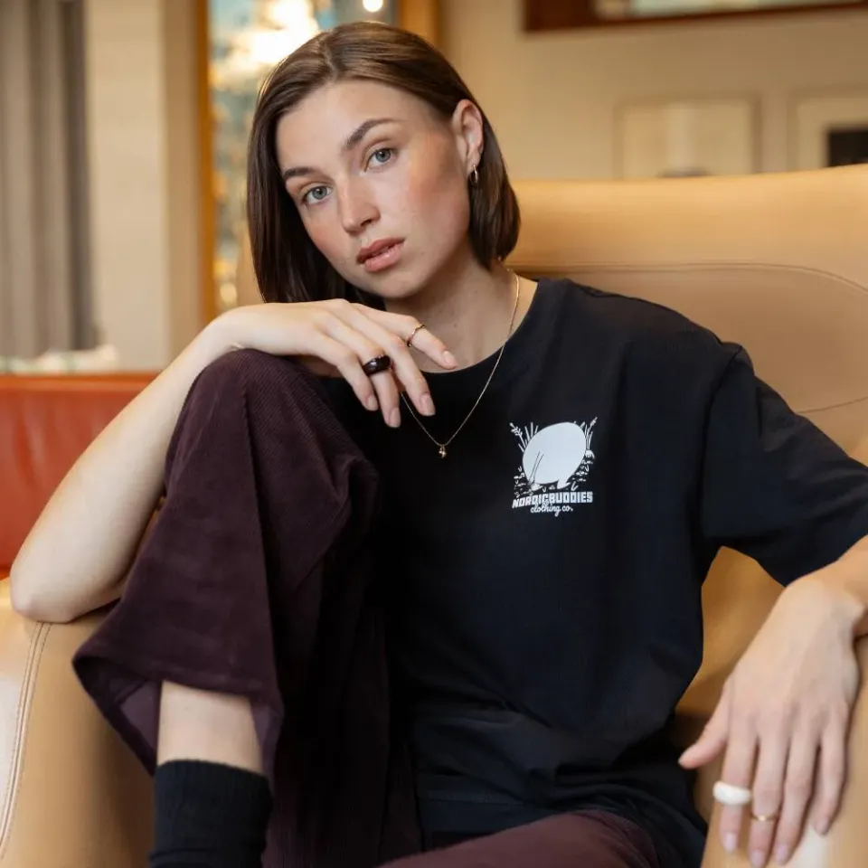 Moomintroll Stone Seeker t-shirt coton oversize