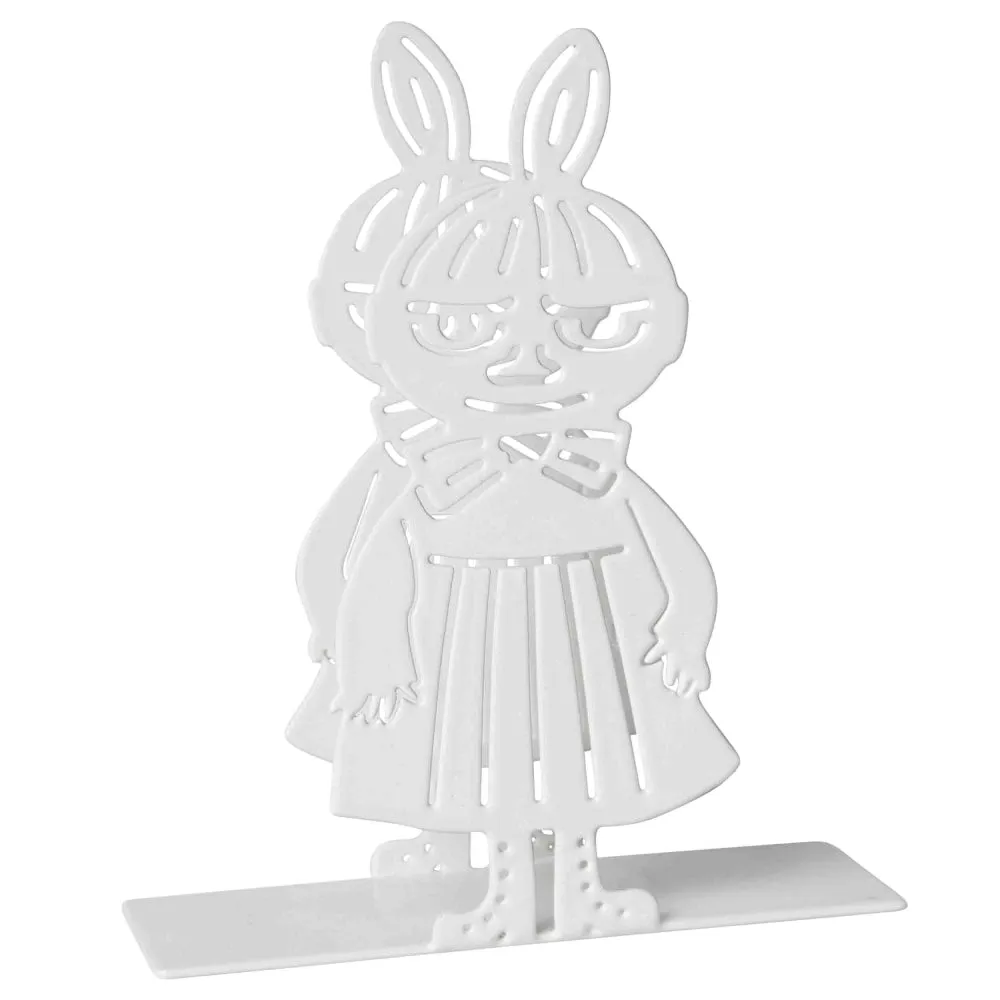 Moomintroll Little My porte-serviettes blanc métal 14 cm
