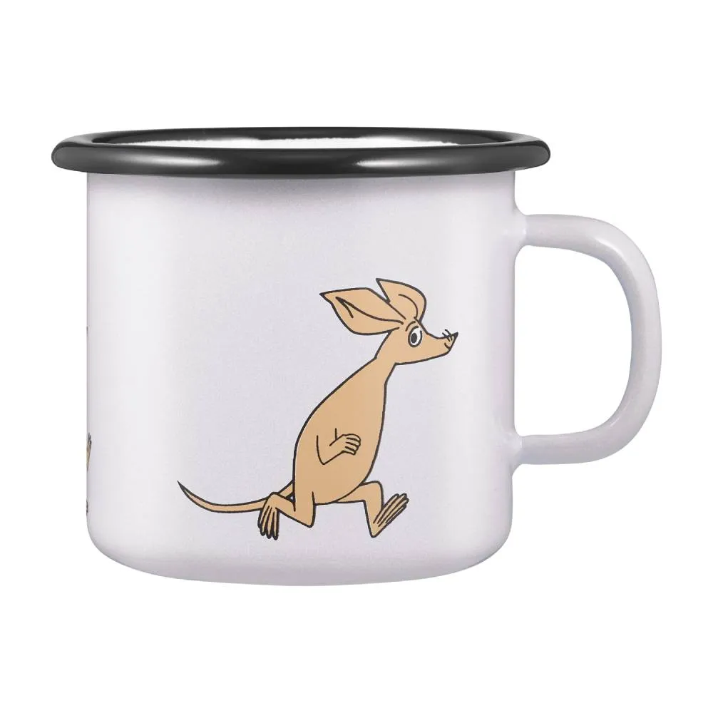 Moomintroll Sniff mug émaillé rétro lilas 25 cl