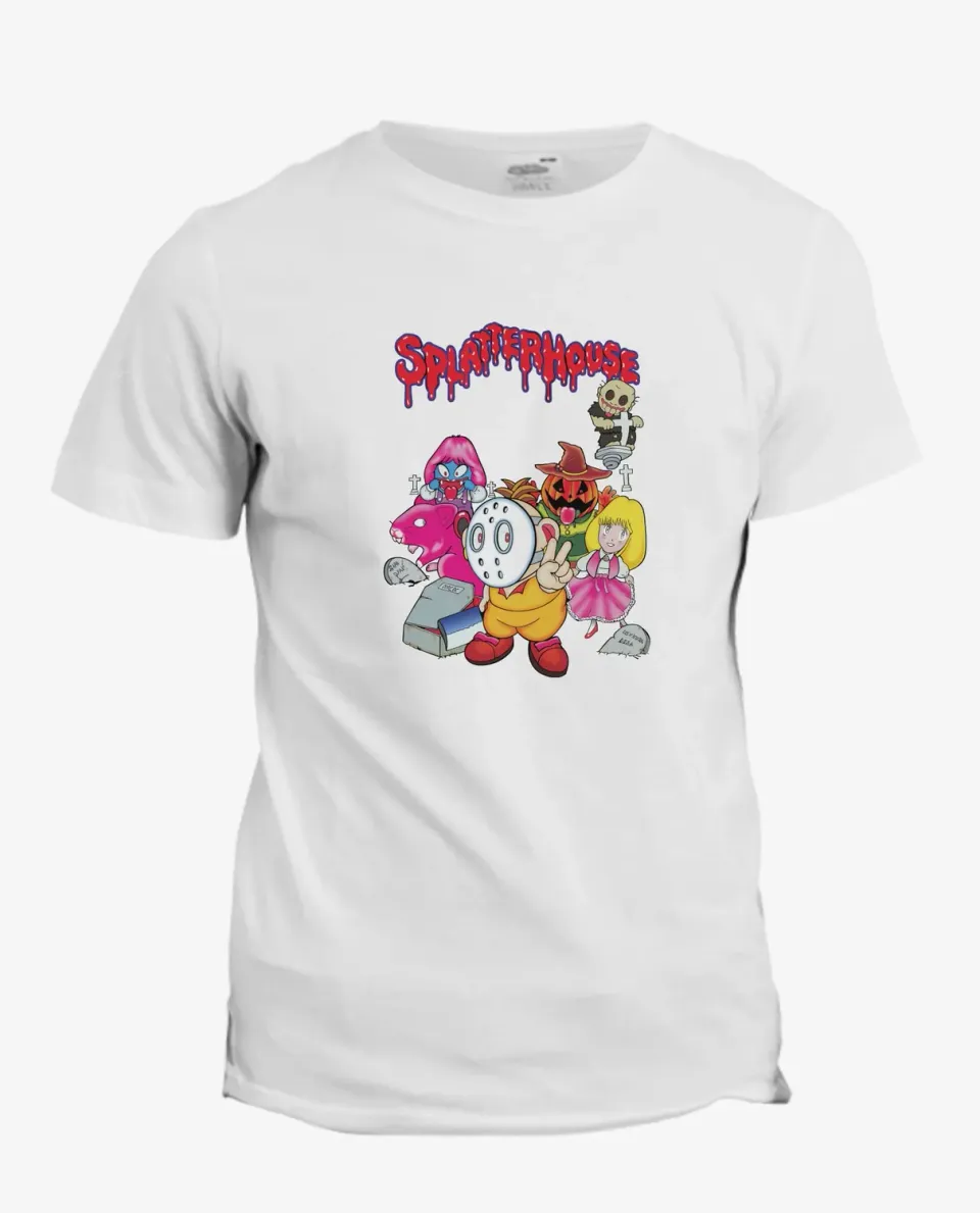 Pixgoodies Splatterhouse Graffiti Wanpaku SD t-shirt coton