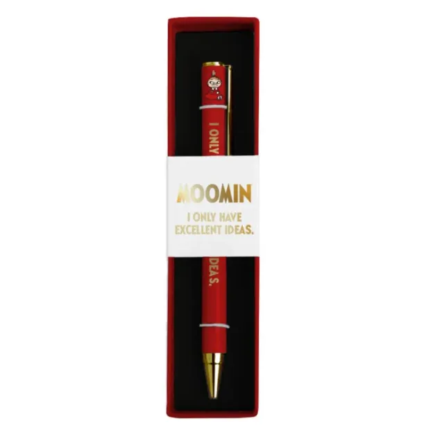 Moomintroll Little My Stylo Bille Rouge Idées Encre Noire