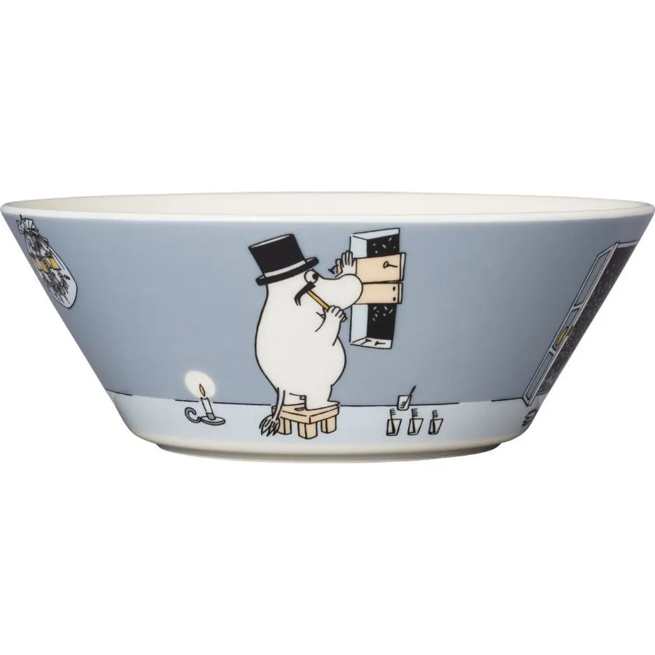 Moomintroll Moominpappa bol gris 15 cm classique