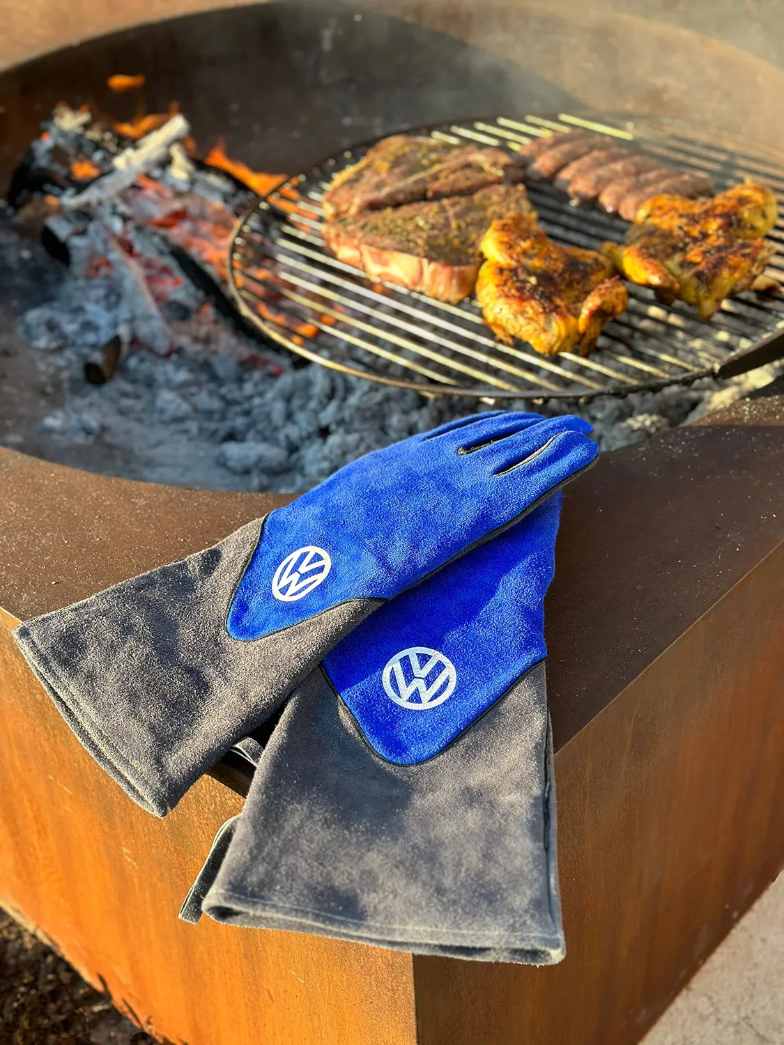 Brisa VW Collection T1 Bus gants barbecue cuir
