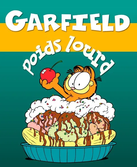 Pixgoodies Garfield le poids lourd de la bande dessinée mug