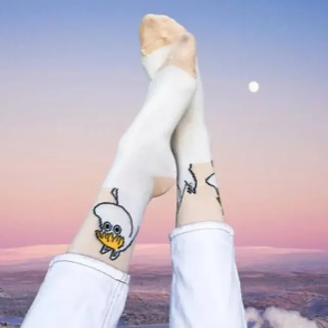 Moomintroll Snorkmaiden chaussettes 36-42 coton