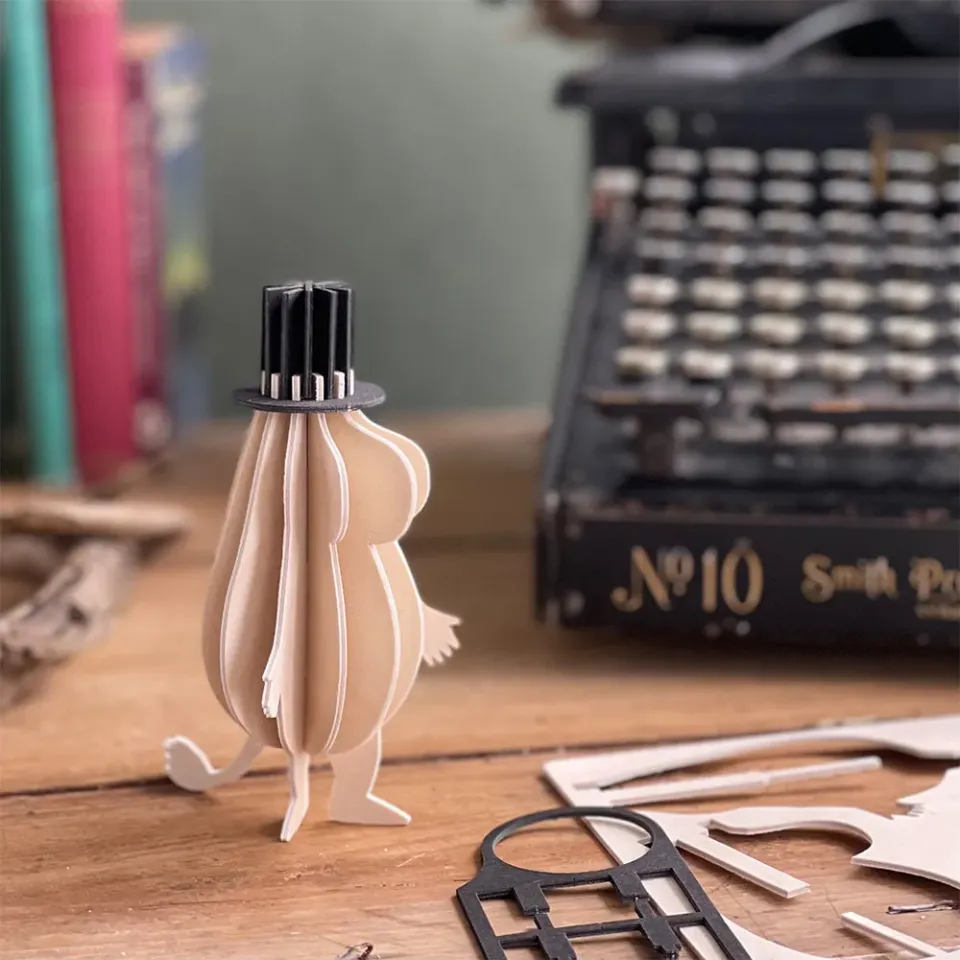 Moomintroll Moominpappa figurine bouleau