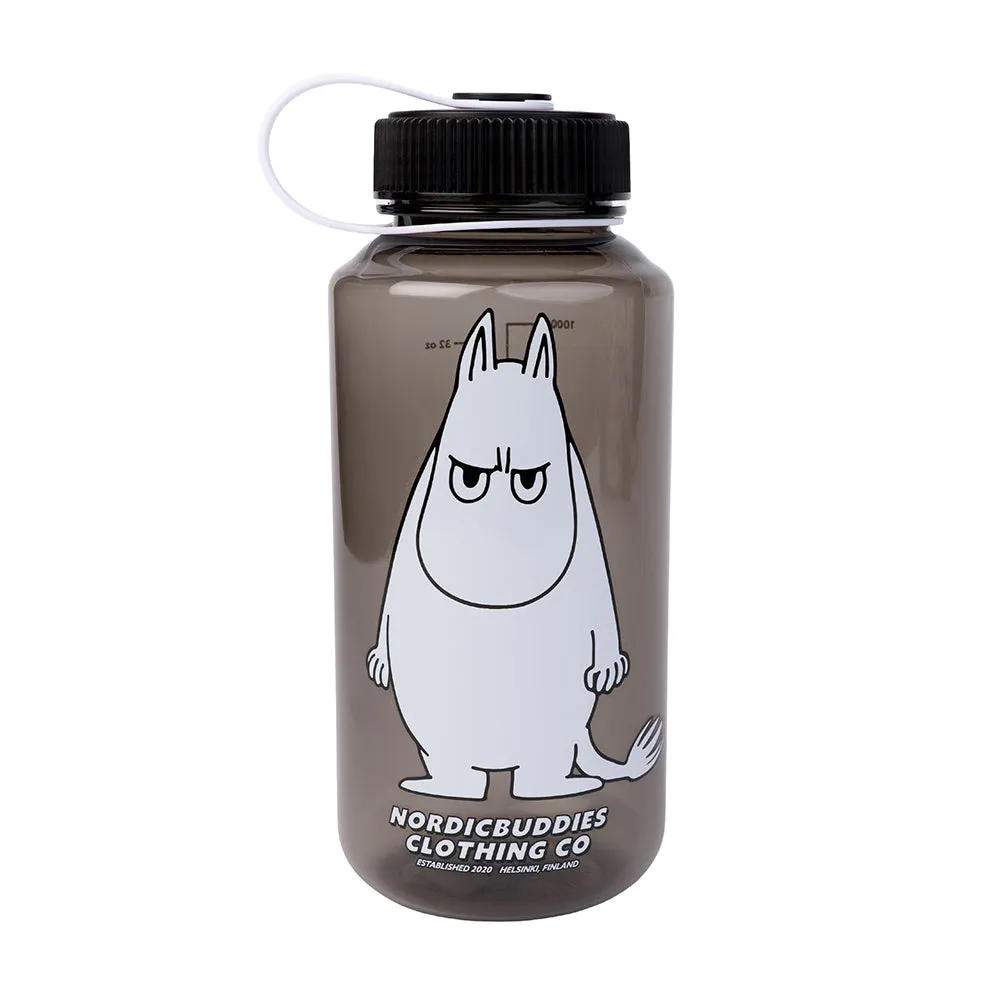Moomintroll Angry gourde noire 1 L Tritan