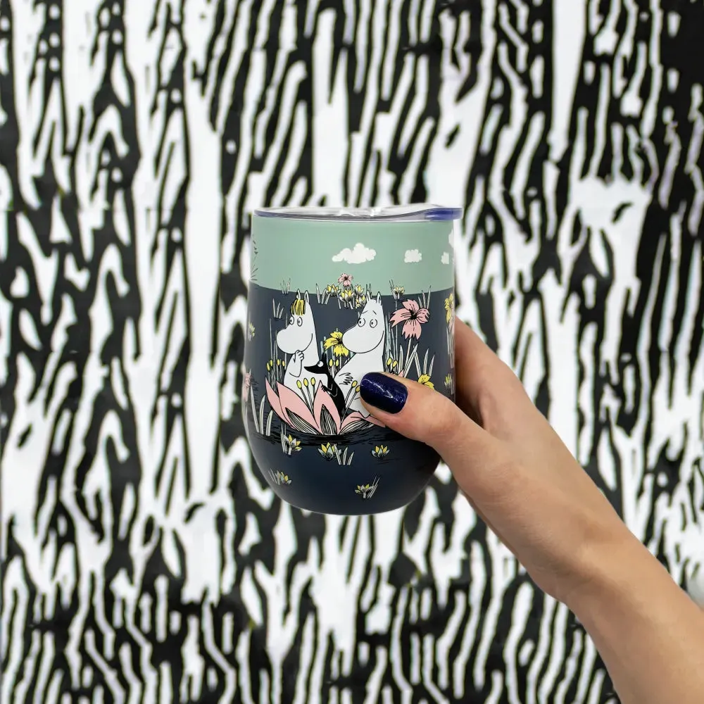 Moomintroll Lotus mug isotherme inox 3,5 dl