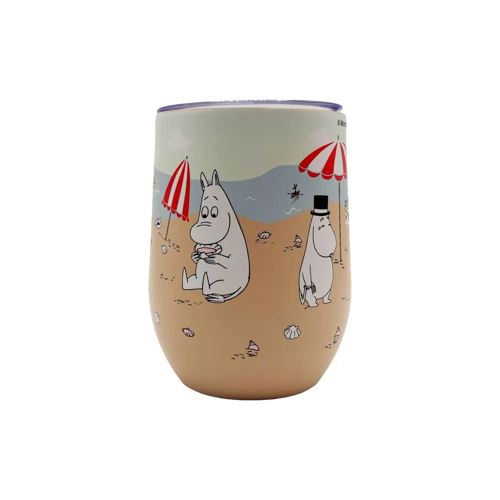 Moomintroll Beach mug voyage inox 350 ml