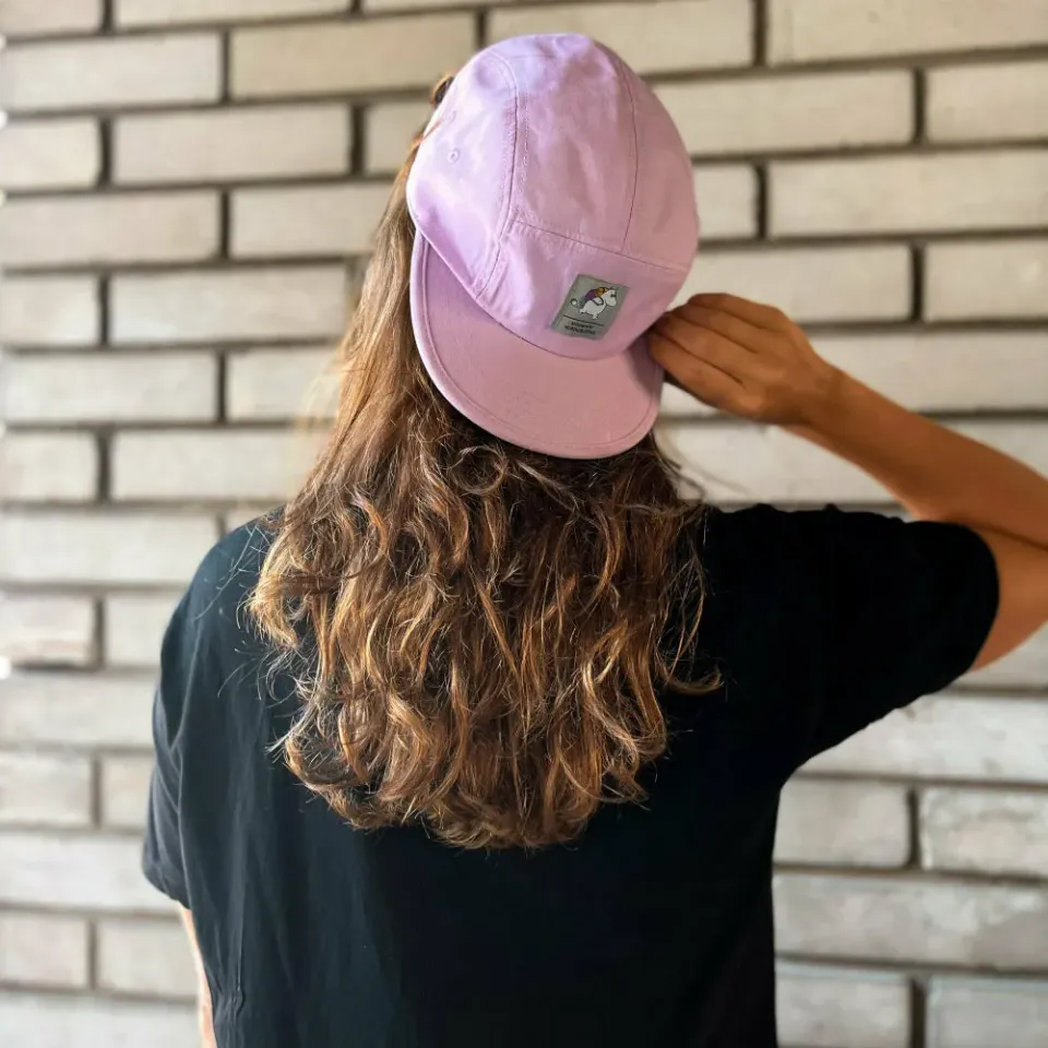 Moomintroll Adventuring Panel Cap casquette lilas coton adulte