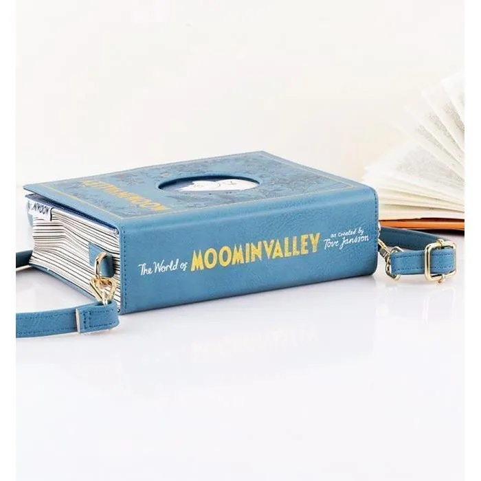 Moomintroll The World of Moominvalley sac livre bleu 21 cm
