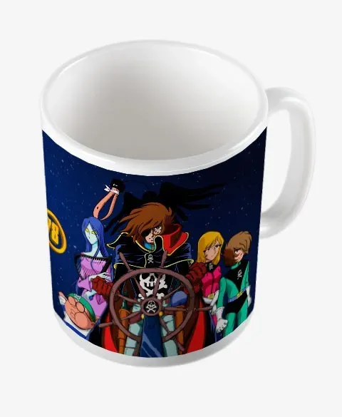 Albator corsaire de l’espace mug céramique