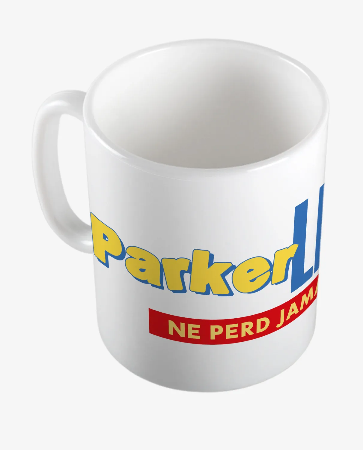 Pixgoodies Parker Lewis ne perd jamais mug céramique